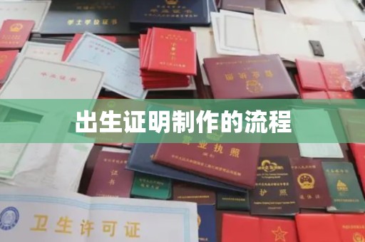 汶上出生证明制作的流程