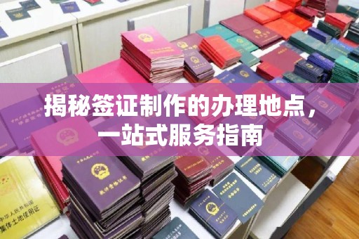 汶上揭秘签证制作的办理地点，一站式服务指南