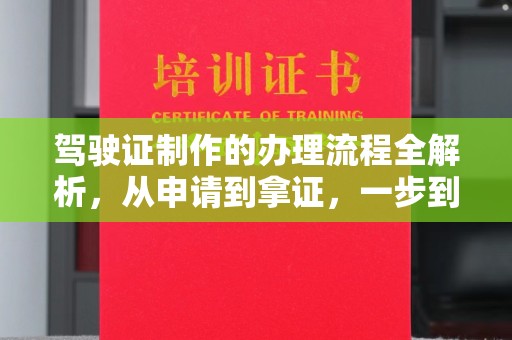 汶上驾驶证制作的办理流程全解析，从申请到拿证，一步到位！