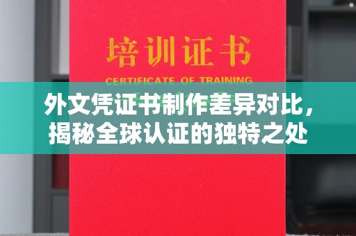 汶上外文凭证书制作差异对比，揭秘全球认证的独特之处